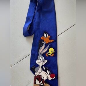 Looney Tunes Blue  Tie